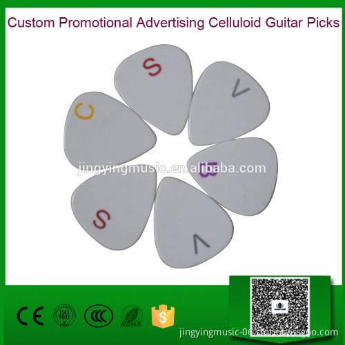 2016 Custom Promotional Advertising Celluloid Guitar Picks Factory